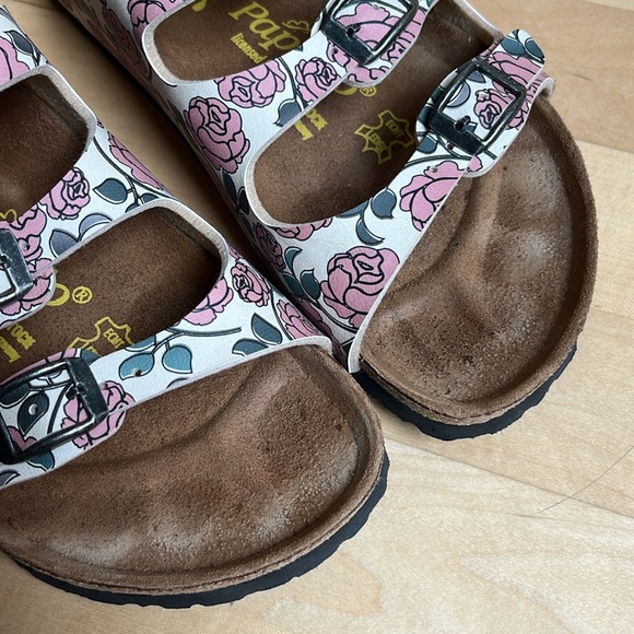 Papillio by Birkenstock Florida Floral Sandals, size 37 - Picture 7 of 11